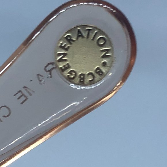 BCBGeneration Square Cat Eye Sunglasses in Blush Crystal - Picture 7 of 11